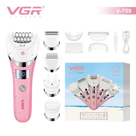 خرید اپیلیدی 5 کاره وی جی آر مدل VGR V-759 خرید اپیلیدی 5 کاره وی جی آر مدل VGR V-759
