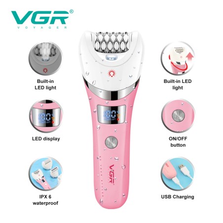 خرید اپیلیدی 5 کاره وی جی آر مدل VGR V-759 خرید اپیلیدی 5 کاره وی جی آر مدل VGR V-759