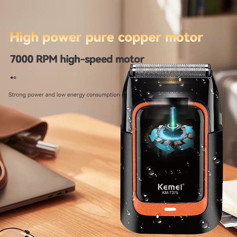 خرید شیور شارژی کیمی مدل KEMEI KM-T375