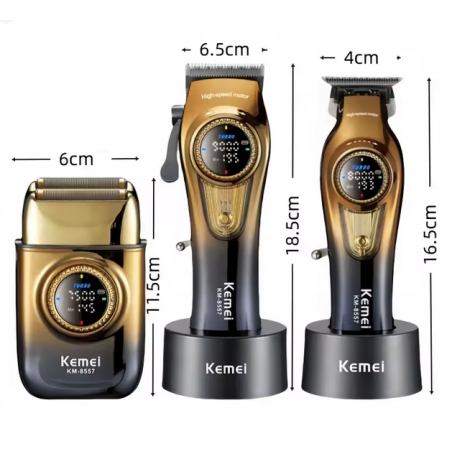 خرید ست حرفه ای ماشین اصلاح کیمی KEMEI KM-8557