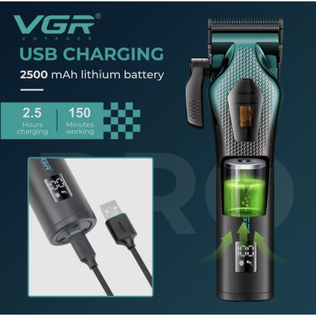 خرید ماشین اصلاح حجم زن VGR V-271 تیغه DLC باتری قدرتمند خرید ماشین اصلاح حجم زن VGR V-271 تیغه DLC باتری قدرتمند