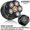 قیمت و خرید شیور شارژی 6 تیغ کیمی KEMEI KM-567 قیمت و خرید شیور شارژی 6 تیغ کیمی KEMEI KM-567