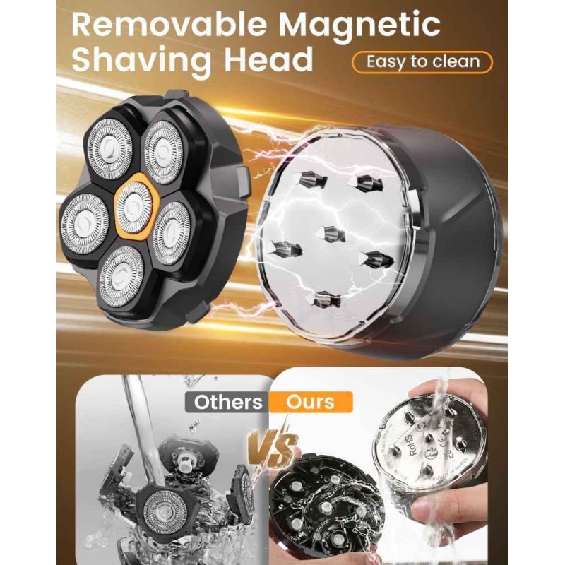 قیمت و خرید شیور شارژی 6 تیغ کیمی KEMEI KM-567