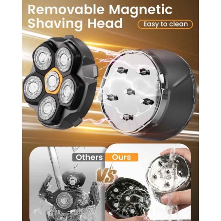 قیمت و خرید شیور شارژی 6 تیغ کیمی KEMEI KM-567