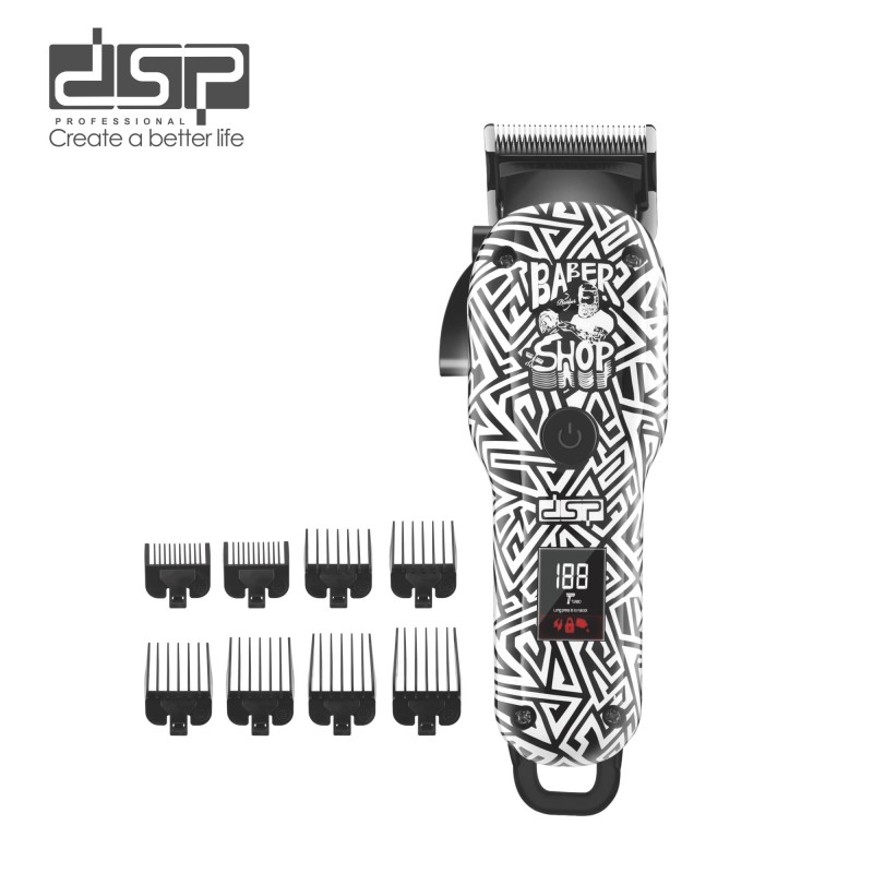 خرید ماشین اصلاح سر و صورت دی اس پی DSP 91526 | حرفه‌ای و شارژی