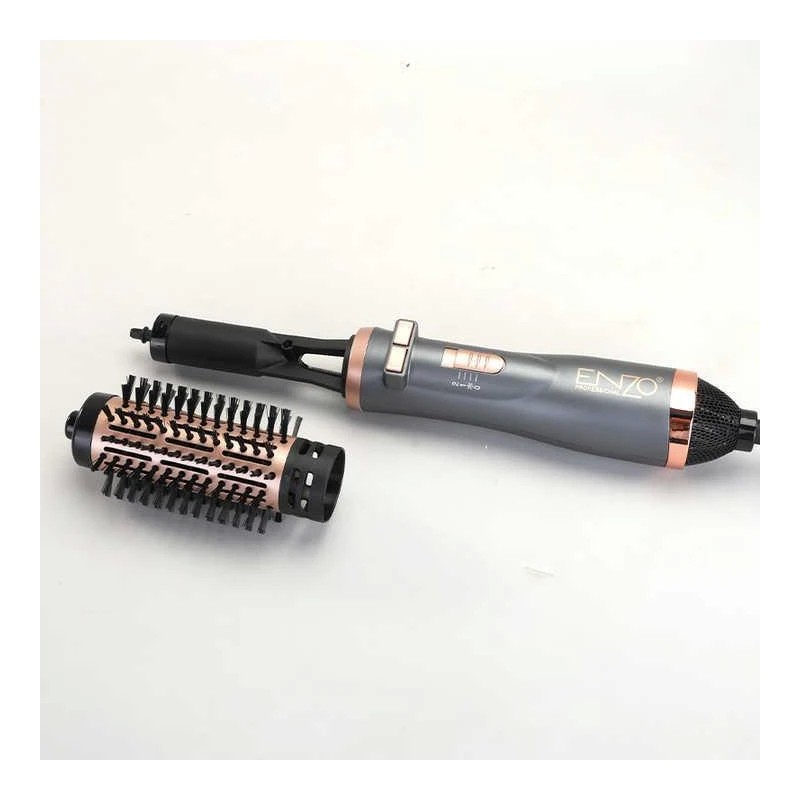 قیمت وخرید سشوار برس‌دار چرخشی انزو پروفشنال EN-742 | خشک‌کن و صاف‌کن حرفه‌ای مو
