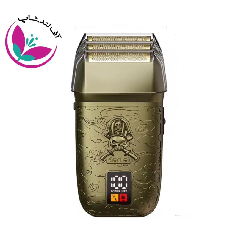 خرید شیور شارژی کیمی مدل KEMEI KM-T361 | حرفه‌ای با تیغه استیل ضد زنگ