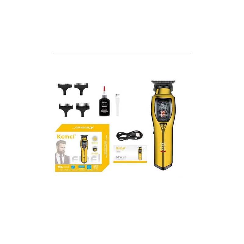 قیمت ماشین اصلاح خط زن کیمی Kemei KM-1737 موتور 9000 دور + تیغه DLC