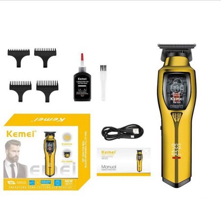 قیمت ماشین اصلاح خط زن کیمی Kemei KM-1737 موتور 9000 دور + تیغه DLC