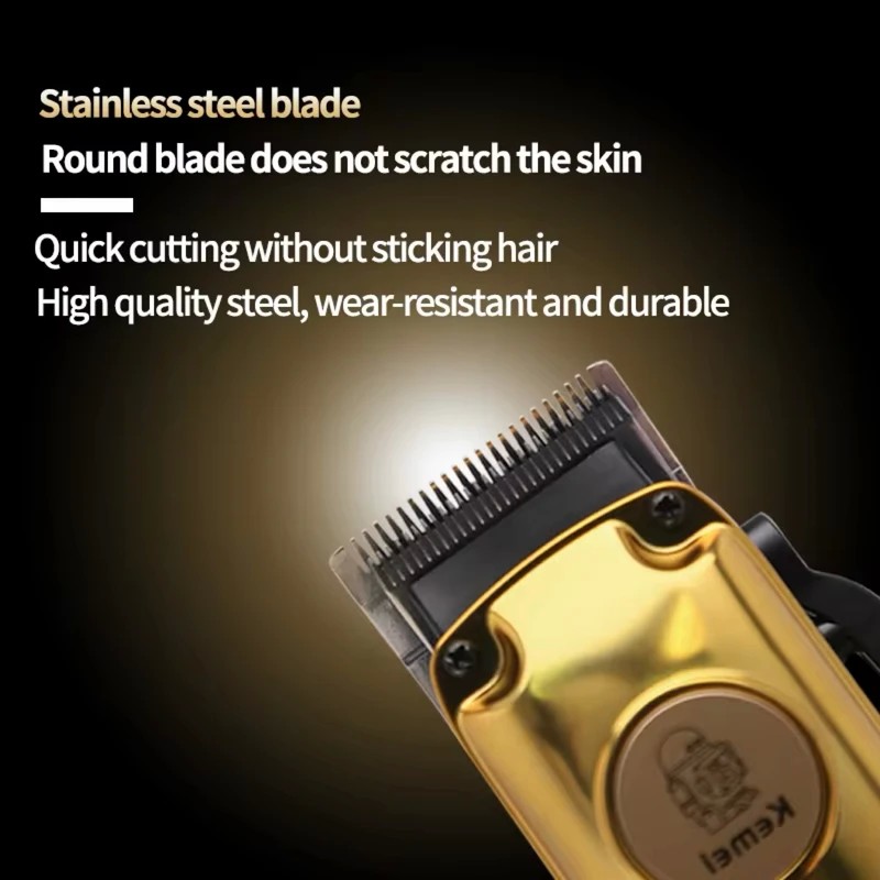 قیمت ماشین اصلاح موی سر و صورت کیمی KM-510 | استیل ضد زنگ، 210 دقیقه استفاده