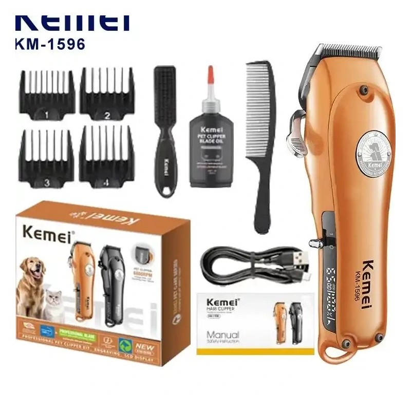 قیمت بهترین ماشین اصلاح حیوانات کیمی KEMEI KM-1596