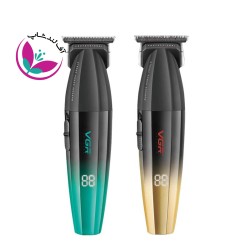 خرید و قیمت ماشین اصلاح خط‌زن VGR V-906 | خط‌زن و صفرزن حرفه‌ای با تیغه‌های سرامیکی، حالت توربو و صفحه نمایش