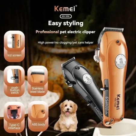 قیمت بهترین ماشین اصلاح حیوانات کیمی KEMEI KM-1596