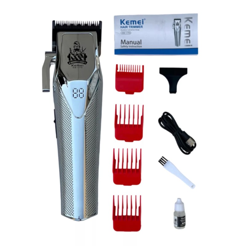 خرید ماشین اصلاح موی سر و صورت شارژی کیمی مدل KM-1770