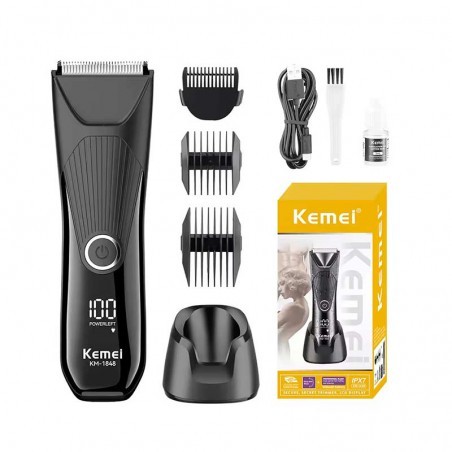 خرید ماشین اصلاح بدن مردانه Kemei Km-1849 با کیفیت بالا، ضد آب،برقی و شارژی خرید ماشین اصلاح بدن مردانه Kemei Km-1849 با کیفیت بالا، ضد آب،برقی و شارژی