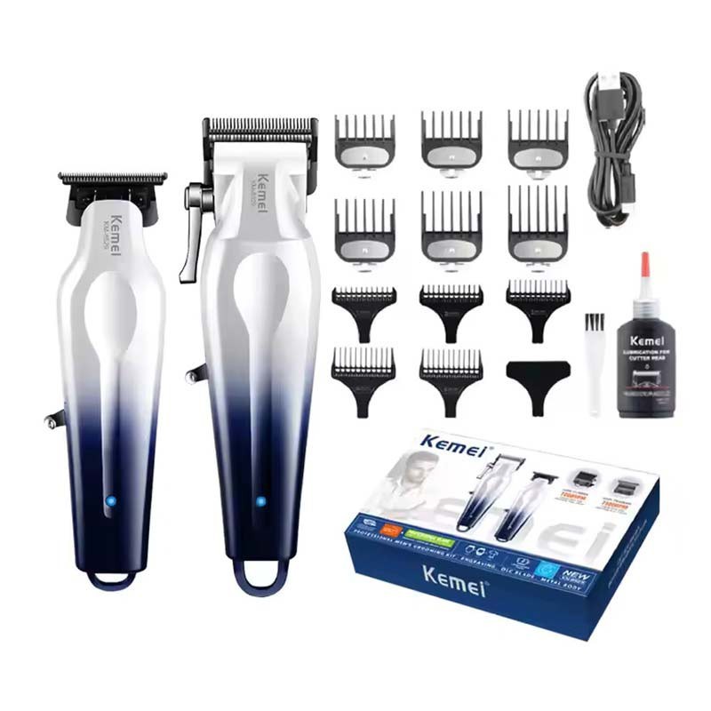 خرید ست اصلاح داماد کیمی Kemei KM-8529 | حجم‌زن و خط‌زن حرفه‌ای