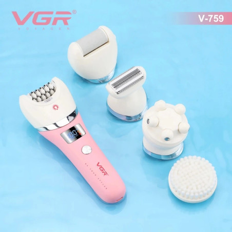 خرید اپیلیدی 5 کاره وی جی آر مدل VGR V-759 | ضدآب با باتری قوی و صفحه نمایش LED