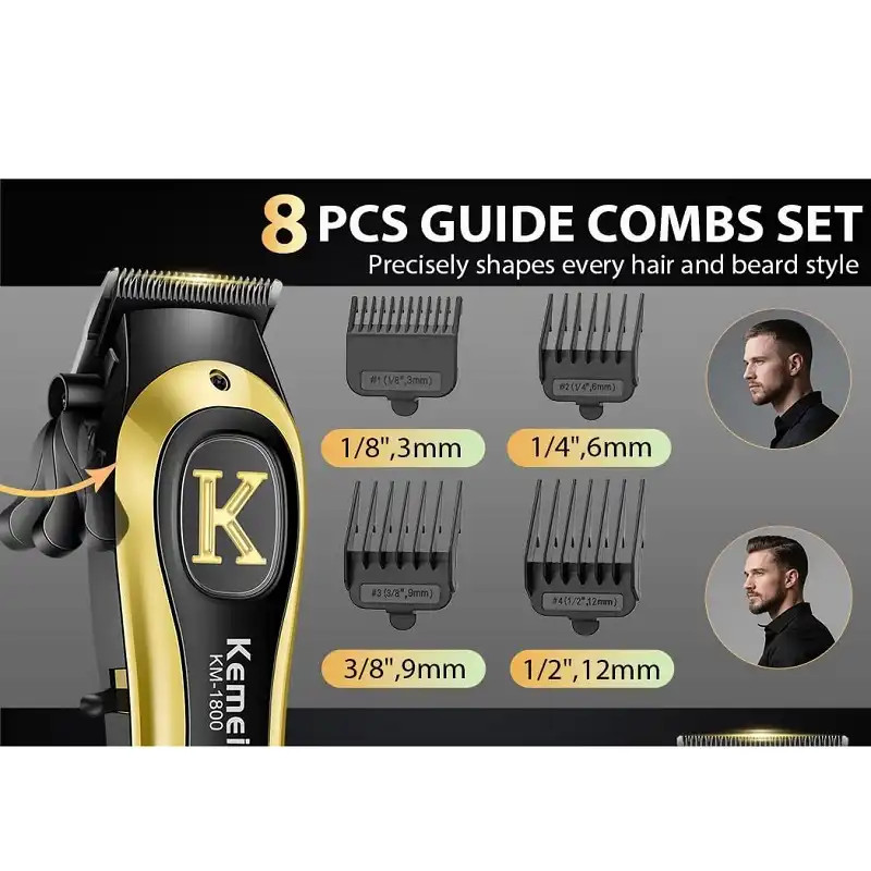 قیمت ماشین اصلاح حجم زن کیمی kemei km-1800 با تیغه ضد زنگ