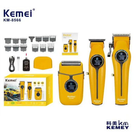 قیمت ست ماشین اصلاح حرفه ای کیمی KEMEI KM-8566