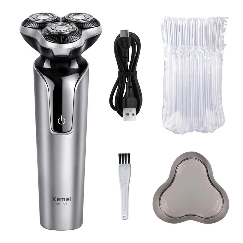 قیمت ماشین اصلاح و ریش تراش شارژی کیمی مدل KEMEI KM-773