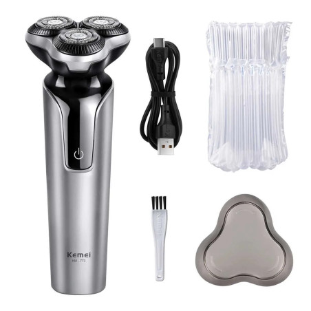 قیمت ماشین اصلاح و ریش تراش شارژی کیمی مدل KEMEI KM-773