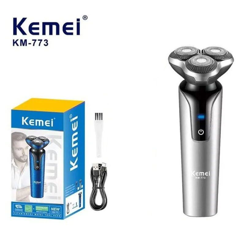 قیمت ماشین اصلاح و ریش تراش شارژی کیمی مدل KEMEI KM-773