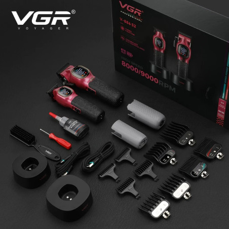 قیمت ست حرفه‌ای اصلاح و پیرایش مدل V-886 S2 |با تیغه های سرامیکی با روکشDLC