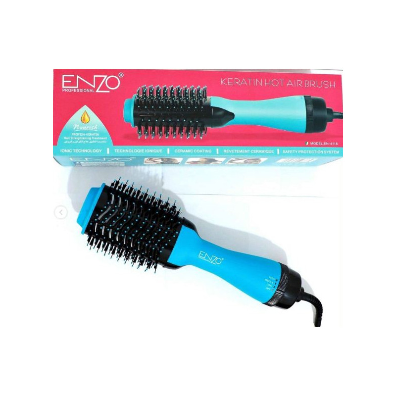 قیمت سشوار برس دار انزو مدل EN4118 با باد سرد اصلی