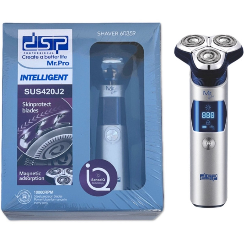 ریش تراش شارژی دی اس پی مدل DSP 60359