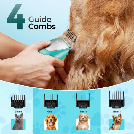 ماشین اصلاح جدید حیوانات وی جی آر VGR V-216 باتیغه استیل ضد زنگ