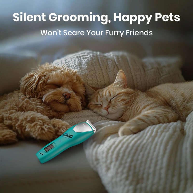 ماشین اصلاح جدید حیوانات وی جی آر VGR V-216 باتیغه استیل ضد زنگ