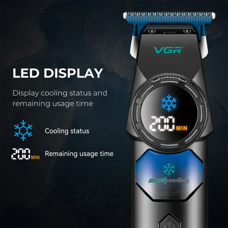 قیمت ماشین اصلاح خط زن و صفر زن وی جی آر V-946 با تیغه سرامیکی و پودر متالوژی