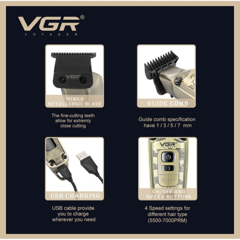خرید ماشین اصلاح خط زن VGR V-901