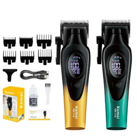قیمت ماشین اصلاح موی Kemei Km-1734 با باتری قابل شارژ