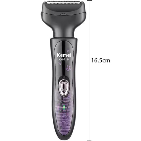ماشین اصلاح چهار کاره بانوان کیمی KEMEI KM-7114