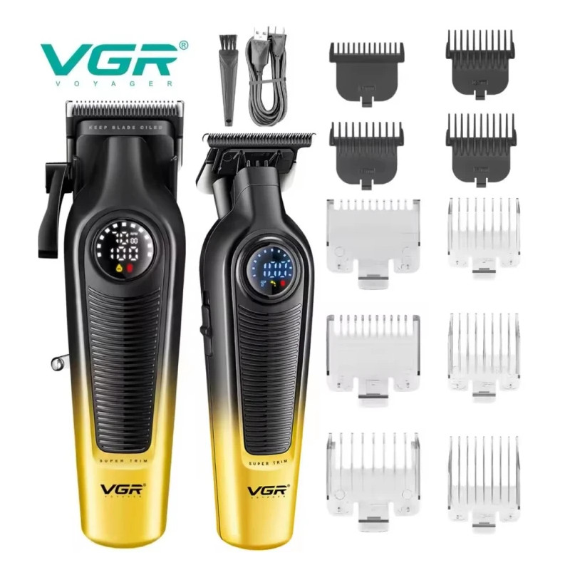 ست ماشین اصلاح وی جی آر مدل V-196 و V-996