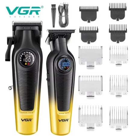 ست ماشین اصلاح وی جی آر مدل V-196 و V-996