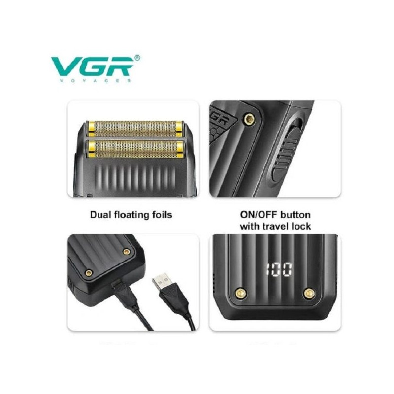 شیور شارژی وی جی آر VGR V-363