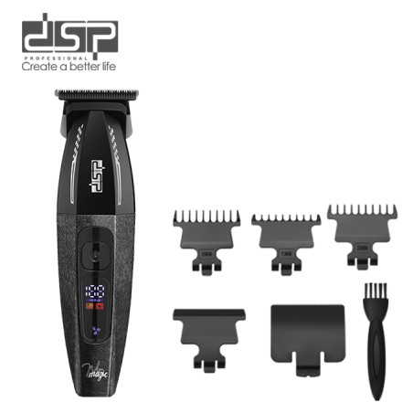 قیمت ماشین اصلاح دی اس پی مدل dsp 90248 با تیغه آهن + سرامیک، هر دو با آبکاری تیتانیوم مشکی