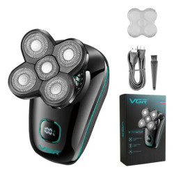 ریش تراش چرخشی 5 تیغه وی جی آر مدل V-304