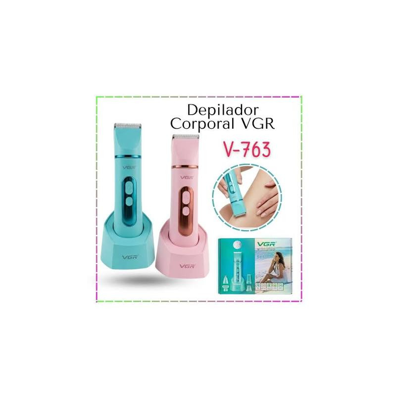 ست اصلاح حرفه ای بانوان 5 کاره وی جی آر مدل VGR V-763 استفاده به صورت خشک و مرطوب