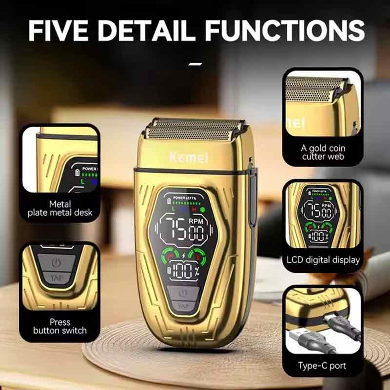 شیور موی سر و صورت کیمی KM-T360