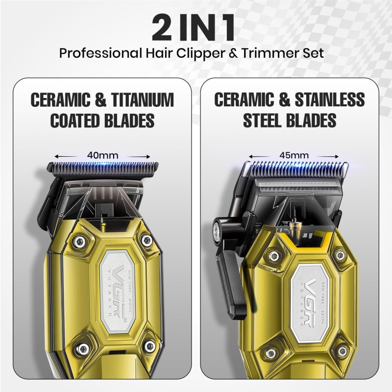 ست 2 قلو ماشین اصلاح VGR V-600 & V-900