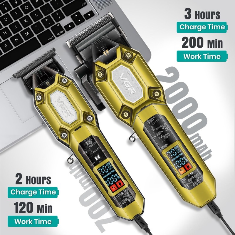 ست 2 قلو ماشین اصلاح VGR V-600 & V-900
