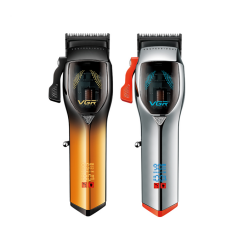 قیمت ماشین اصلاح حجم‌زن حرفه ای VGR V-657 | تیغه استیل DLC ضدزنگ، باتری ۱۰۰ دقیقه‌ای، موتور ۹۰۰۰ دور در دقیقه