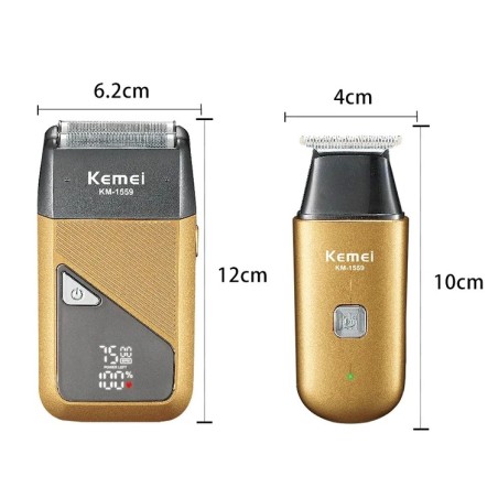 ست ماشین اصلاح و شیور کیمی Km-1559