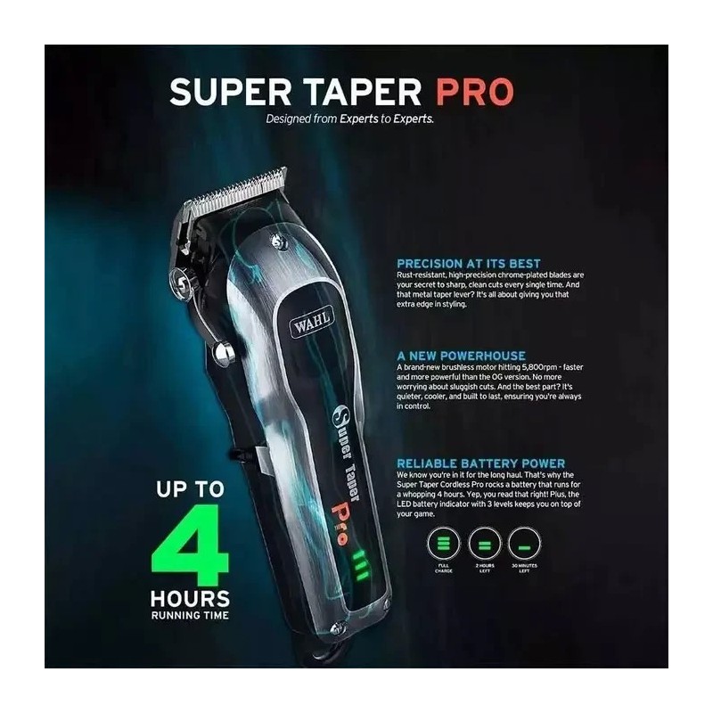 ماشین اصلاح وال سوپر تییپر پروWAHL SUPER TAPER PRO