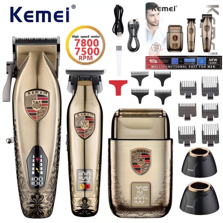 ماشین اصلاح حرفه ای کیمی مدل 2360 پک 3 عددی