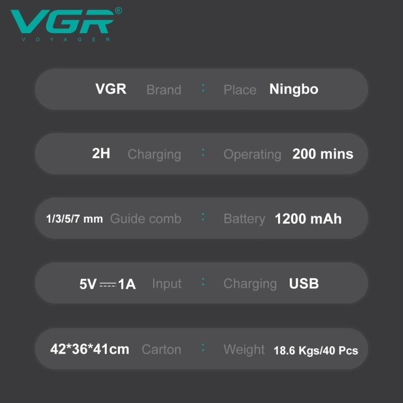 خرید ماشین اصلاح خط زن وی جی آر V-921