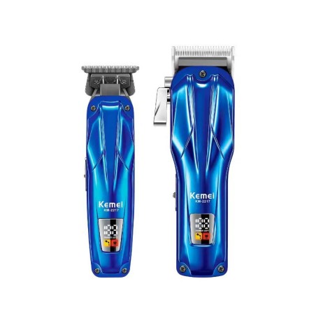 ست ماشین اصلاح موی سر و صورت کیمی مدل KM-2217 بسته 2 عددی